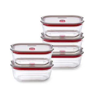Black+Blum Glass Food Box set Small - Meal prep - set van 5