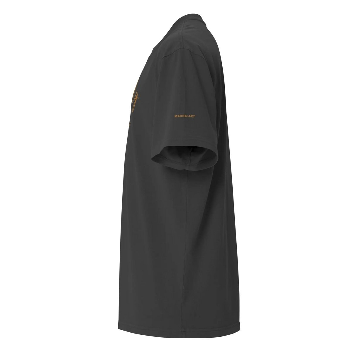 Boldly You Oversized falmet t-shirt med gammelt guldbroderi