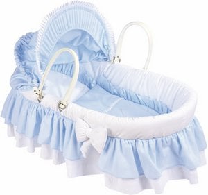blue gabriel bassinet