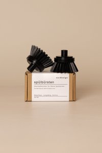 Verwisselbare borstels met kunststof opzetstuk (set van 2)