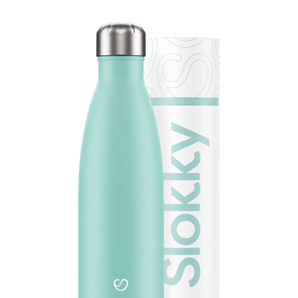 Slokky Pastel Green Bottle - 500ml