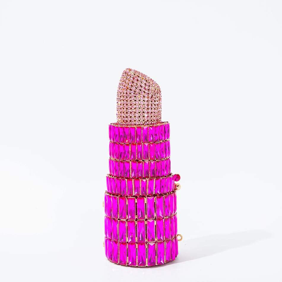 Saint Tropez Diamond Emerald Fuchsia Lippenstift Abendtasche