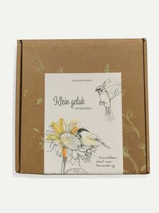 Vogel cadeaudoosje 'klein Geluk'