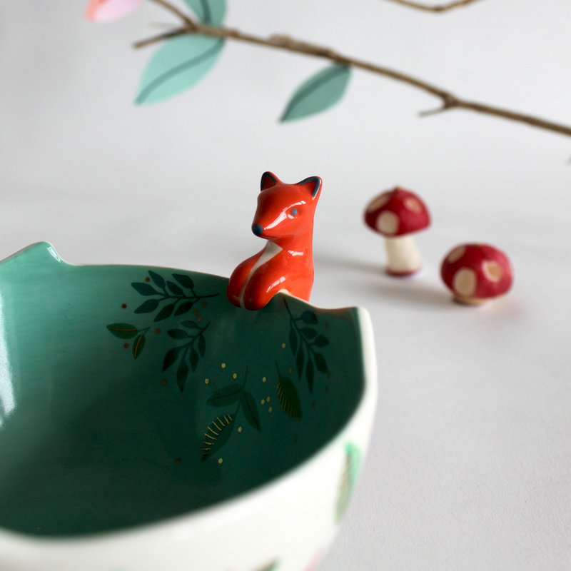Secret Garden Fox Bowl