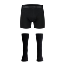 Classic Noir - Herrestrømper - Boxershorts til mænd - Økologisk bomuld