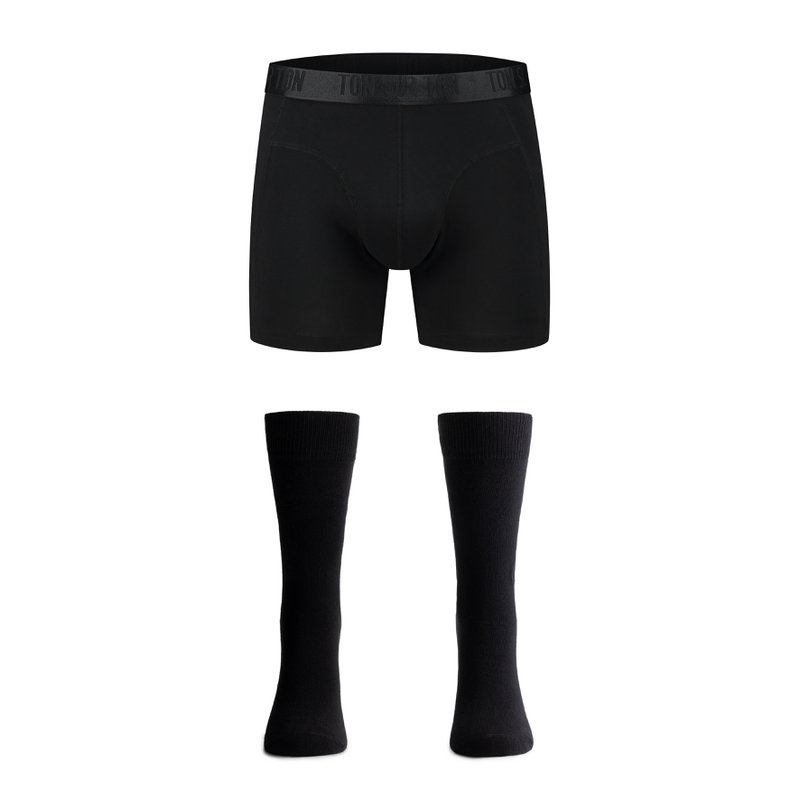 Classic Noir - Herrestrømper - Boxershorts til mænd - Økologisk bomuld