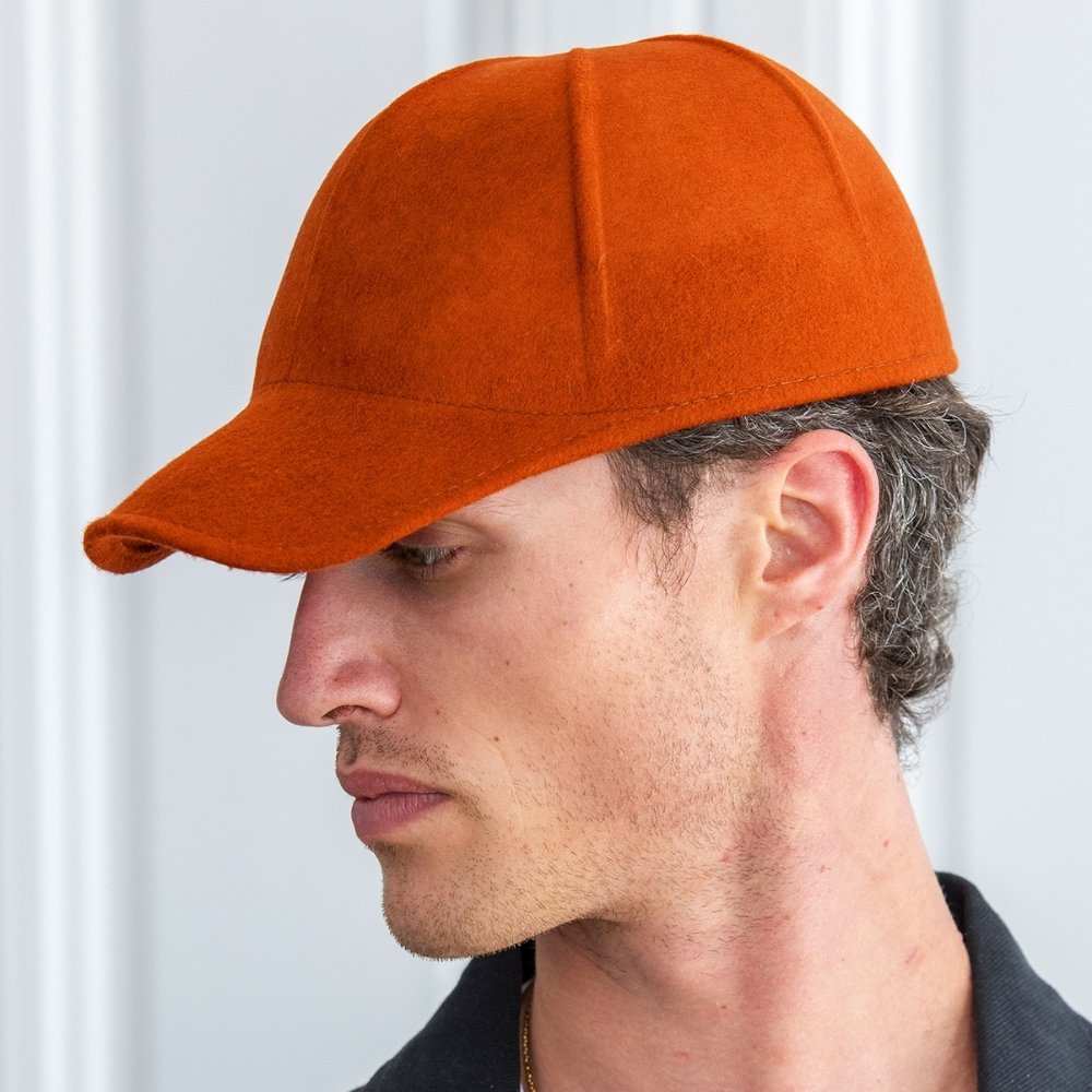 CASQUETTE en feutre de laine mixte