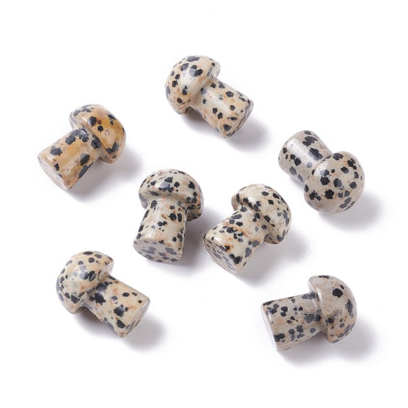 Sattva Rocks | Dalmation Jaspis Serenity | Gua Sha Spa Mushroom 20mm 
