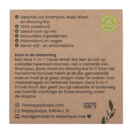 3-in-1 Travel Wash Bar - Sweet Relaxation