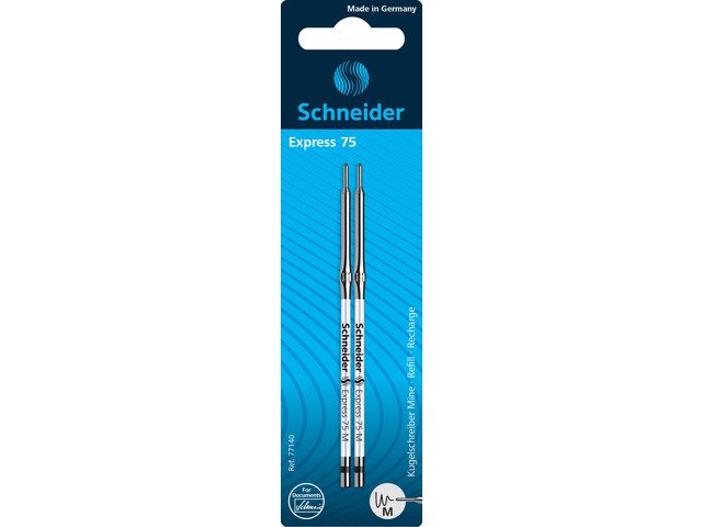 Vulling Schneider Express 75 M zwart, blister a 2st.