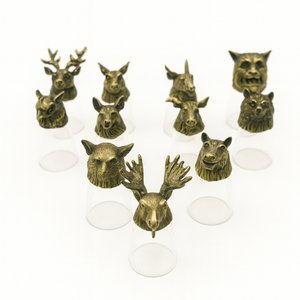 12x glasses of pacifier (25 ml) - forest and mythical creatures
