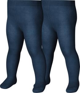 Tights Uni Twin-pack - navy