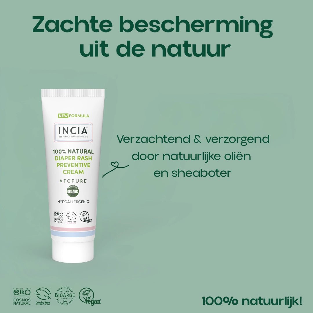 INCIA Vorbeugende und natürliche Windelausschlagcreme