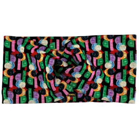 Headband Twist Retro Vintage Style | Ponte Jersey