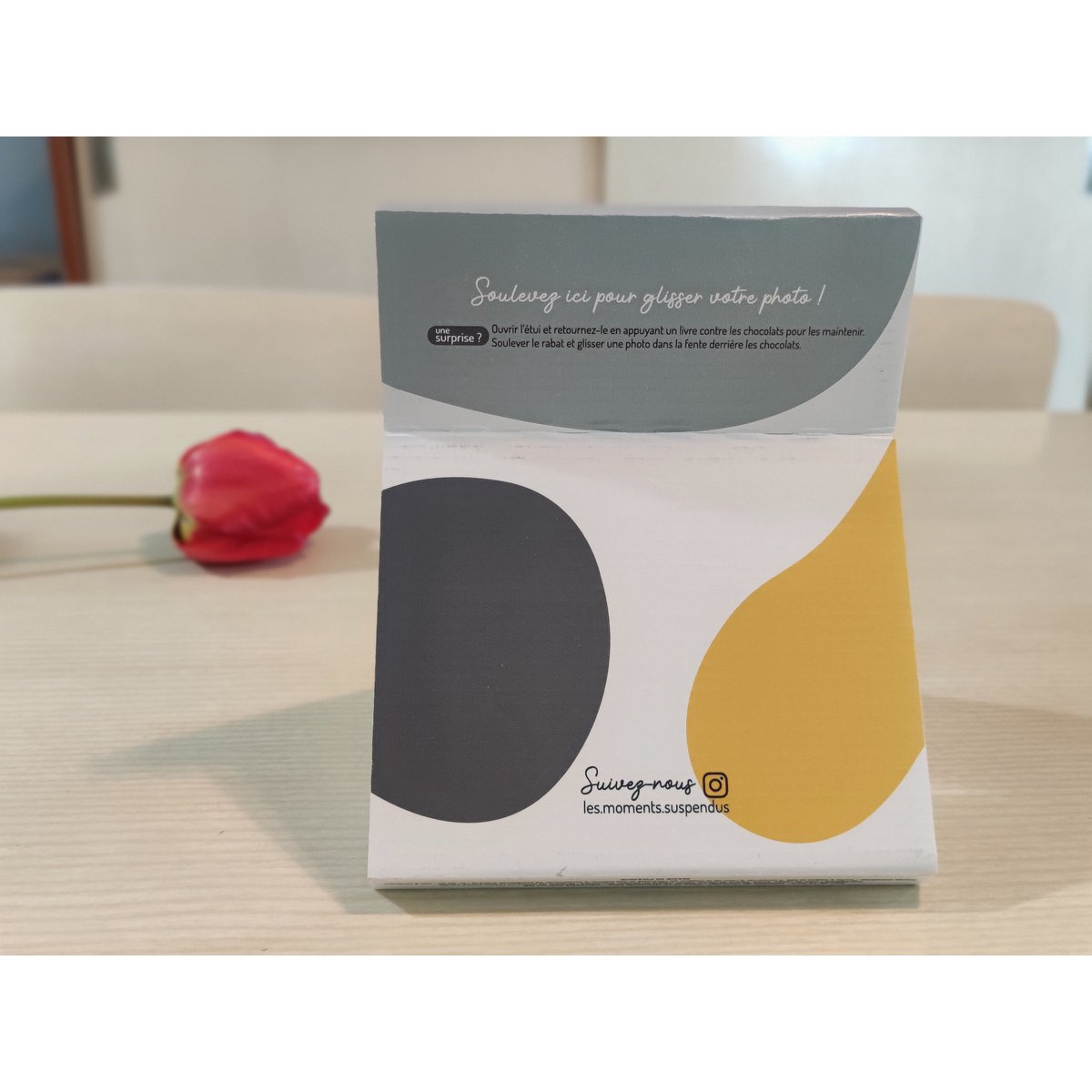 Reusable gift pouch in photo frame ©