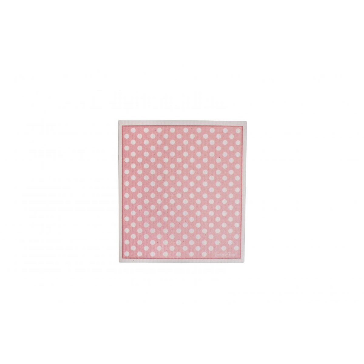 Spültuch Polka Dot rosa 17x20 cm Isabelle Rose