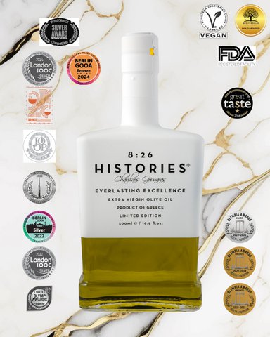 8:26 Histories Extra Vierge Olijfolie 500ml Blend Luxe Editie