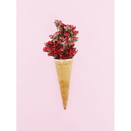 Lavagna magnetica - Fiore di ghiaccio