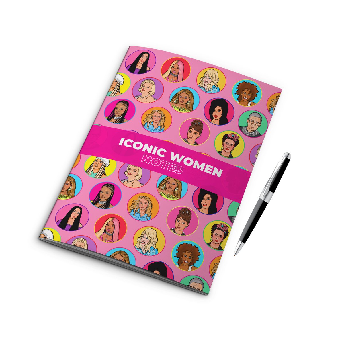 Iconic Women Notebook
