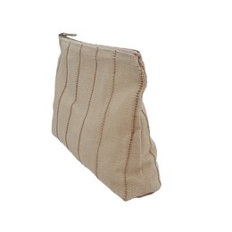 ANNA NERA Fairtrade Etui M - Make up tasje - Toilettasje - Toilettasje - Naturel M 300-022