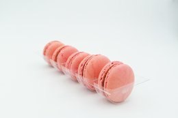 Macarrones de frambuesa