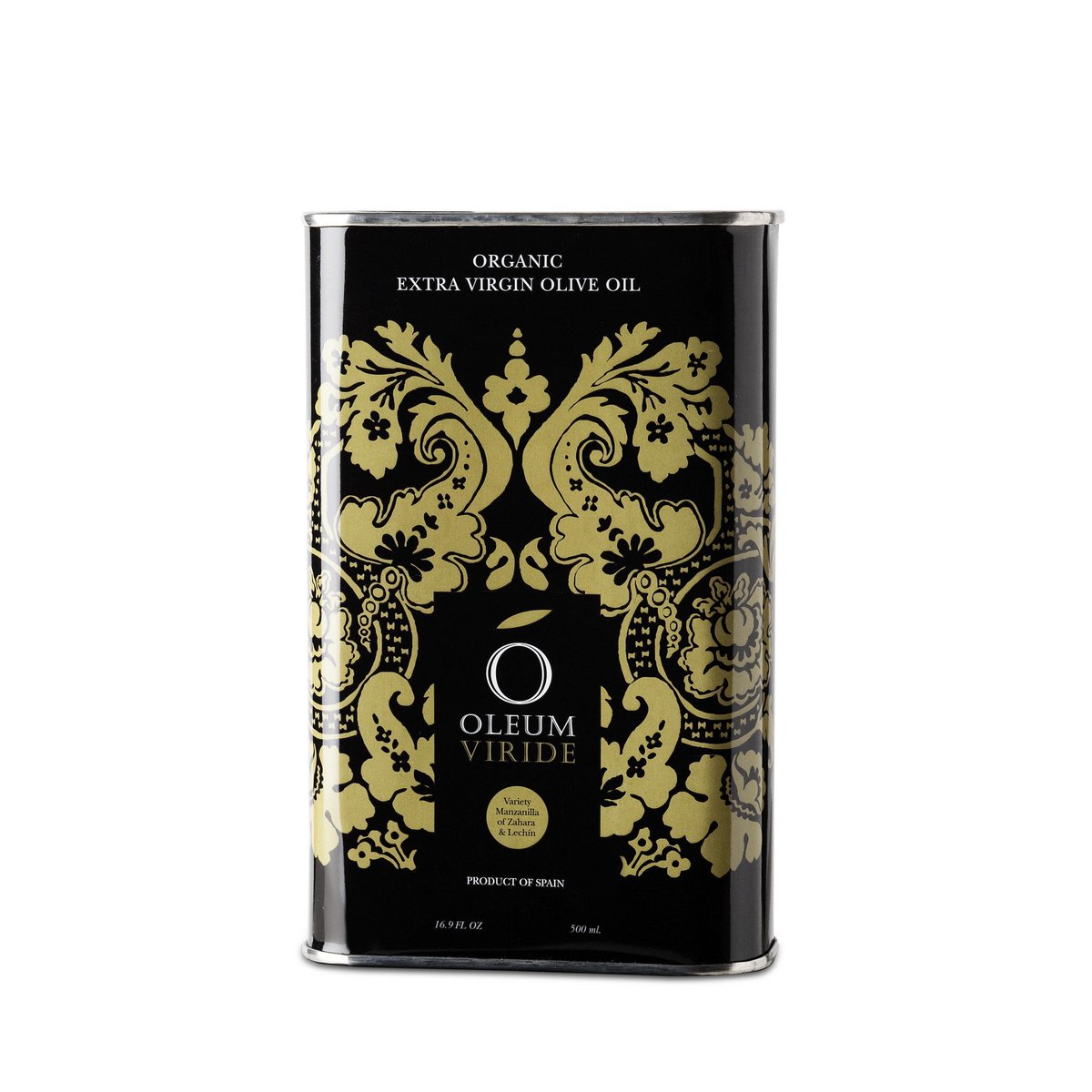 CAN 500 ML ORGANIC EVOO COUPAGE - OLEUM VIRIDE