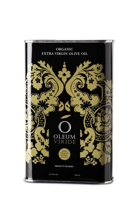 CAN 500 ML ORGANIC EVOO COUPAGE - OLEUM VIRIDE