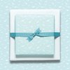 Vögel wrapping paper mint - maritime wrapping paper with seagulls, as a gift packaging for the wedding, for birth or baptism
