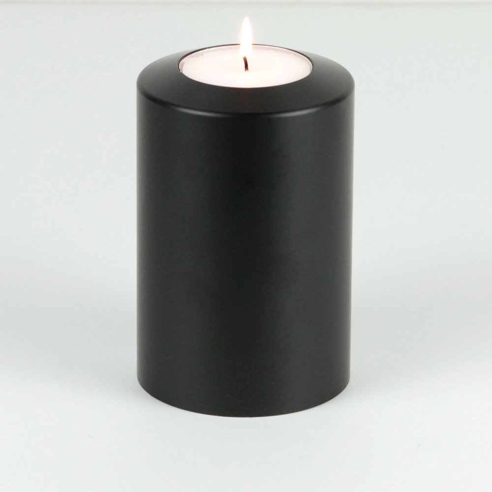 Synd! Tealight Holder Permanent Candle Classic Black ∅ 10 cm
