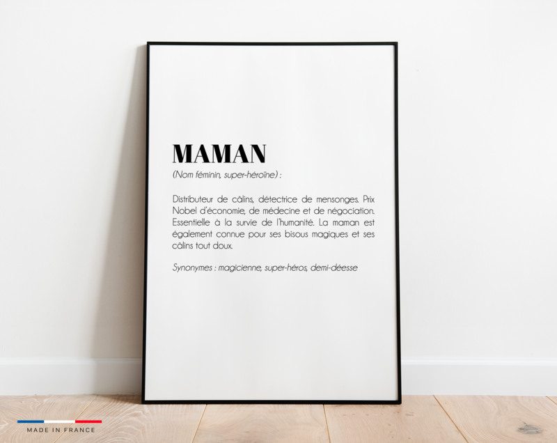 Mom Definition Poster