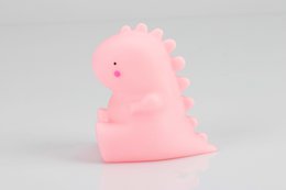 LED LAMP WITH BATTERY - MOD. DINOSAURIO - PINK