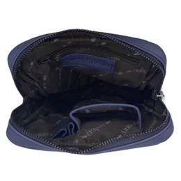 Skuldertaske eller Crossbody-taske i 6 farver glat læder med justerbar skulderrem