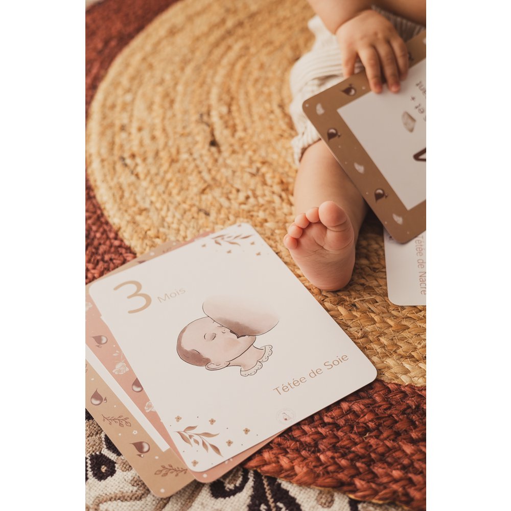 Cartes étapes d'Allaitement