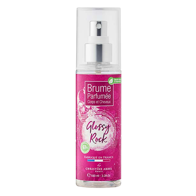 GLOSSY ROCK - Body and Hair Perfumed Mist 100ml