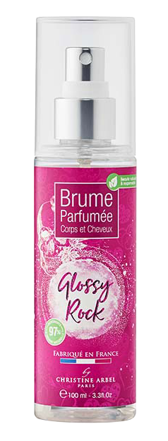 GLOSSY ROCK - Body and Hair Perfumed Mist 100ml