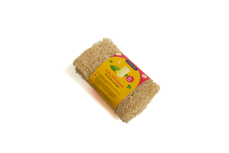 Loofah Svamp/Loofah Svamp - Sæt med 3