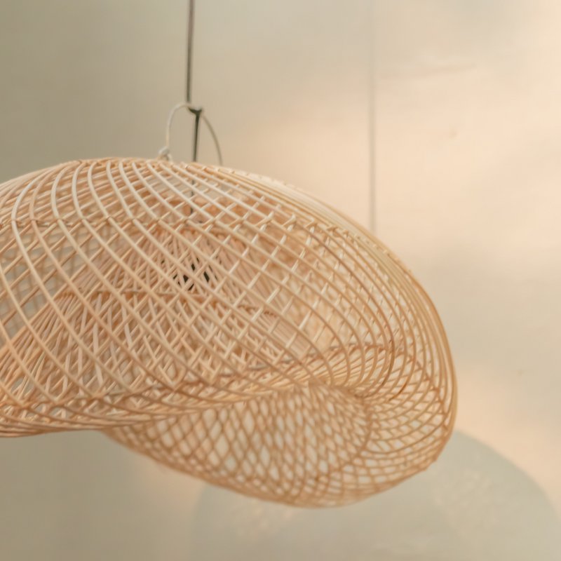 Rattan lampe | Lampeskærm PADMA (2 størrelser)