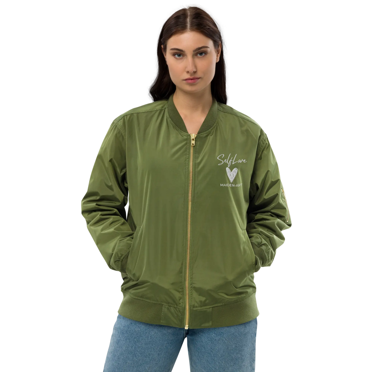 Premium bomber jacket Self Love Premium recycled bomber jacket