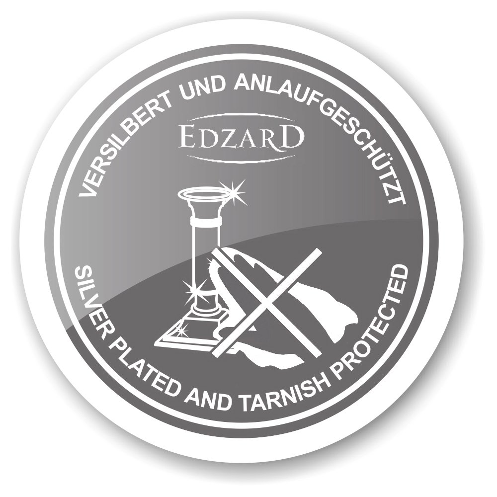 EDZARD sleutelhanger Quadro voor 2 foto's 3 x 3 cm, kan worden geopend, verzilverd, aanslagvast