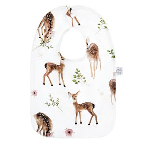 Bamboo dubbelzijdige slabbetje - fawns