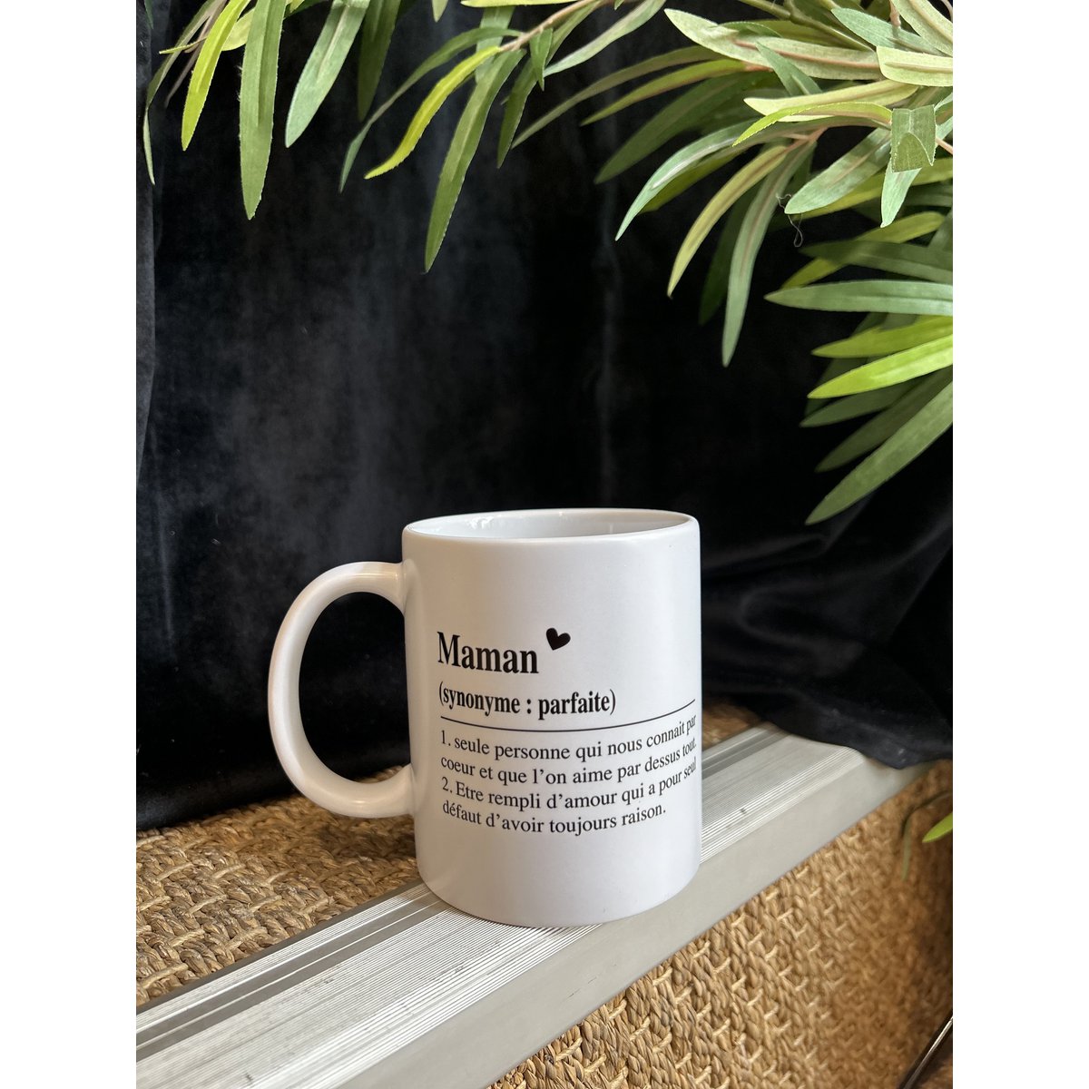 Ceramic mug Maman collection