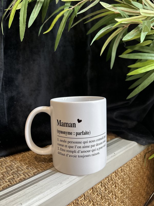 Ceramic mug Maman collection