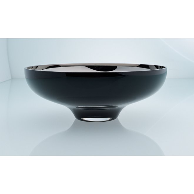 IB-Between bowl black exterior / mirror interior