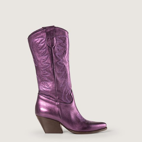 Rowena Violet Texan Boots