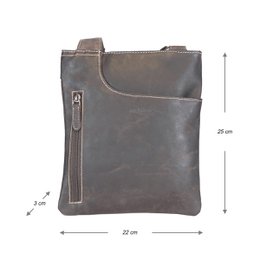 Sac à bandoulière en cuir - Sac à bandoulière en 3 couleurs différentes