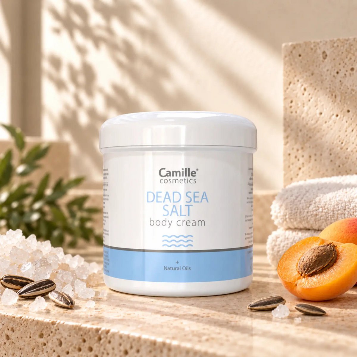 Camille Cosmetics | Dead Sea salt cream 250ml