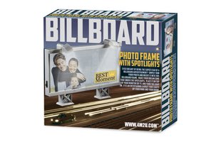 Reclamebord Met Spotlights