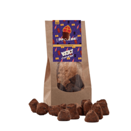 Truffes au chocolat spéculoos - Edition Sinterklaas - Sachet biodégradable 130g