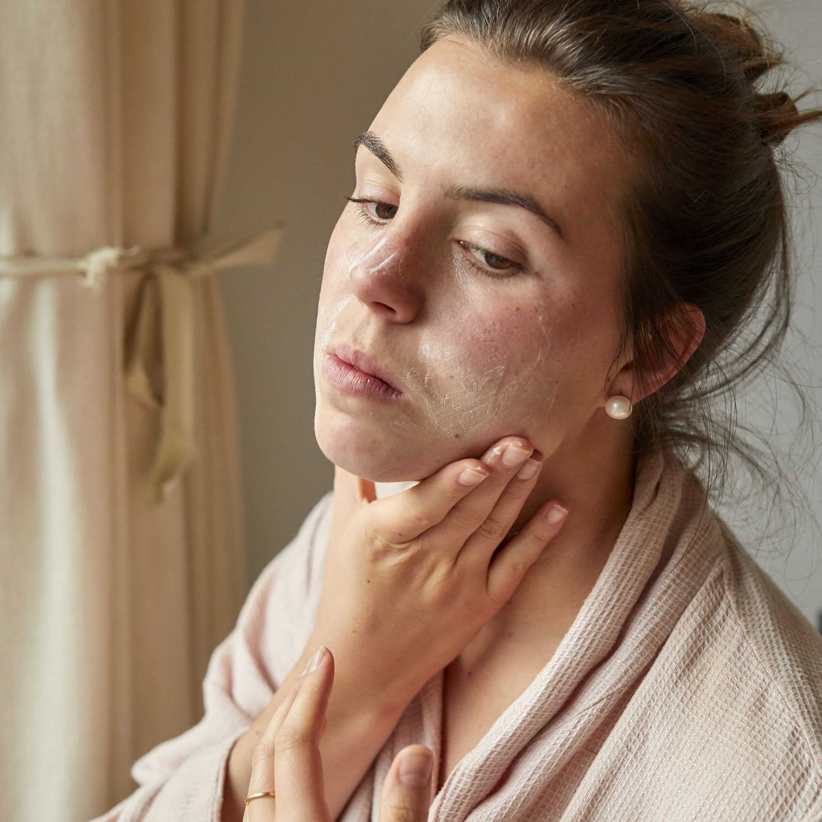 Crème hydratante pour le visage à la vitamine E + à l'aloe vera