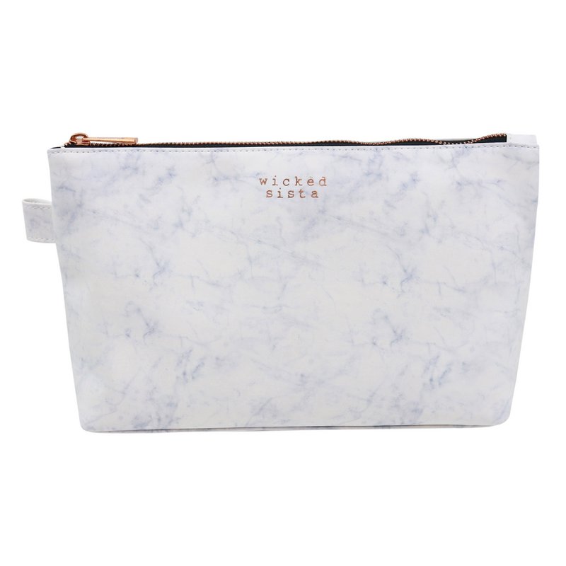 Kosmetiktasche Marble Moderna Large Luxe Cos Bolsa